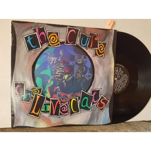 THE CURE the love cats. 12" vinyl 3 TRACK single. FICSX15