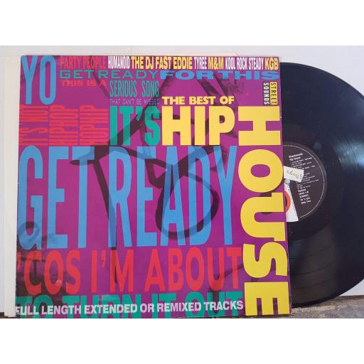 THE BEST OF HIP HOUSE various artists. 12" vinyl LP. JACKLP504