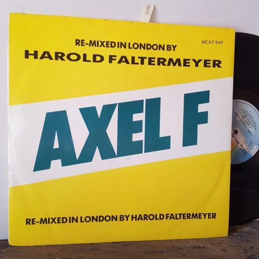 HAROLD FALTERMEYER Axel F THE LONDON MIX. EXTENDED VERSION. SHOOT OUT. 12" vinyl SINGLE. MCAT949