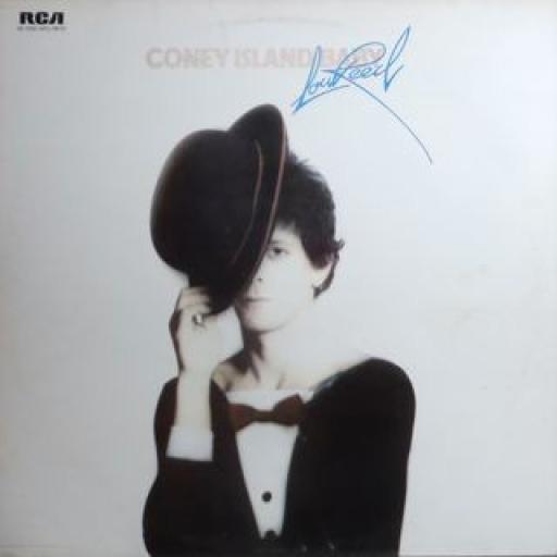 LOU REED coney island baby 12" VINYL LP. RS1035
