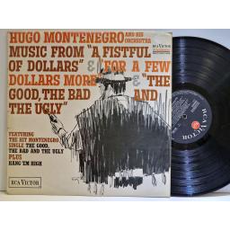 HUGO MONTENEGRO & HIS ORCHESTRA Music from "a fistful of dollars" 12" vinyl LP. RD7994
