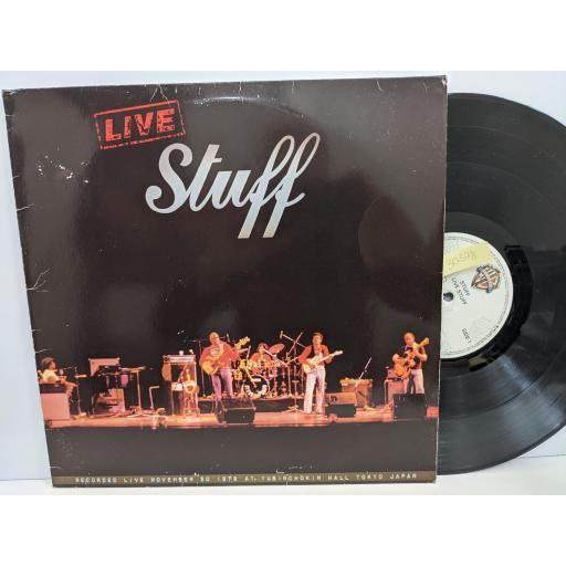 STUFF Live stuff, 12" vinyl LP. WB56720