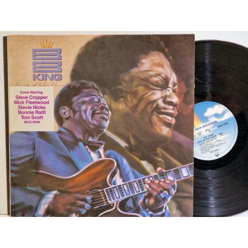 B.B. KING King of the Blues: 1989 12" vinyl LP. MCA-42183