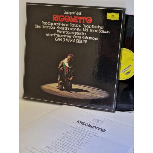 GIUSEPPE VERDI, CARLO MARIA GIULIN Rigoletto 3x12" LP set. 2740225