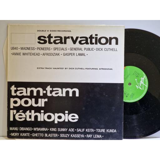 STARVATION Starvation / Tam Tam Pour L'thiopie 12" single. 601747