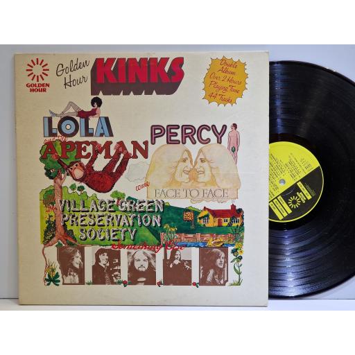 THE KINKS Lola, Percy And The Apemen Come Face To Face With The Village Green Preservation Society... Something Else 2x12" vinyl LP. GHD50