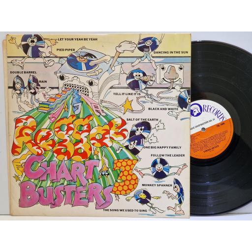 VARIOUS FT. PIONEERS, NICKY THOMAS, BOB AND MARCIA, GREYHOUND Reggae chartbusters Vol. 3 12" vinyl LP. TBL169