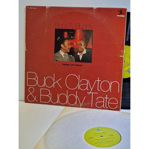 BUCK CLAYTON & BUDDY TATE Kansas city nights 2x12" vinyl LP. PR24040