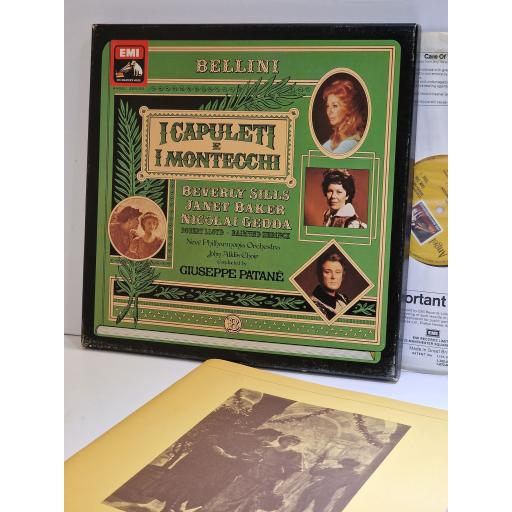 BELLINI, GIUSEPPI PATANE I Capuleti E I Montecchi 3x12" LP set. SLS986
