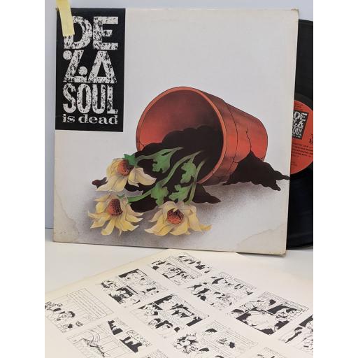 DE LA SOUL Is dead, 12" vinyl LP. BLRLP8