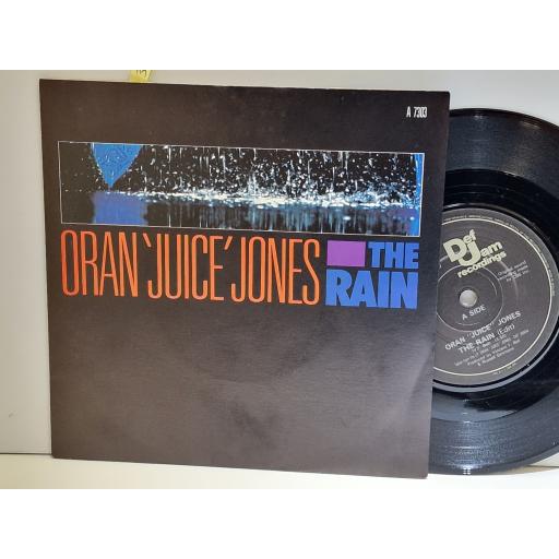 ORAN 'JUICE' JONES The rain 7" single. A7303