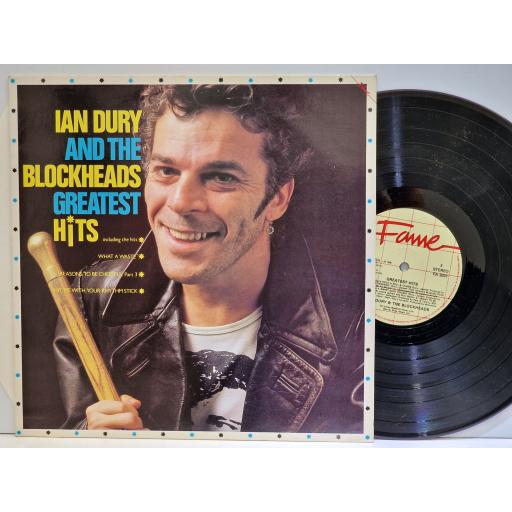 Ian Dury And The Blockheads Greatest Hits 12 Vinyl Lp Fa3031