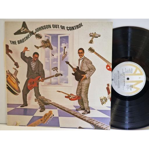 THE BROTHERS JOHNSON Out of control 12" vinyl LP. AMLX64965