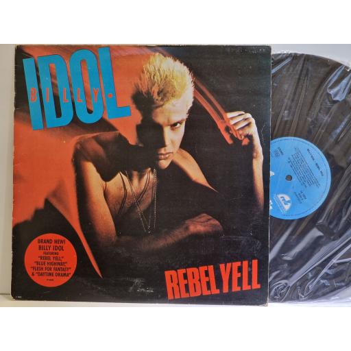 BILLY IDOL Rebel yell 12" vinyl LP. LL1203