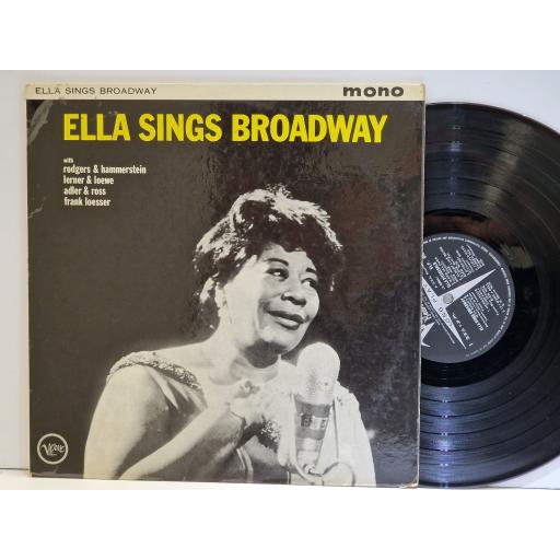 ELLA FITZGERALD Ella Fitzgerald sings Broadway 12" vinyl LP. VLP9034