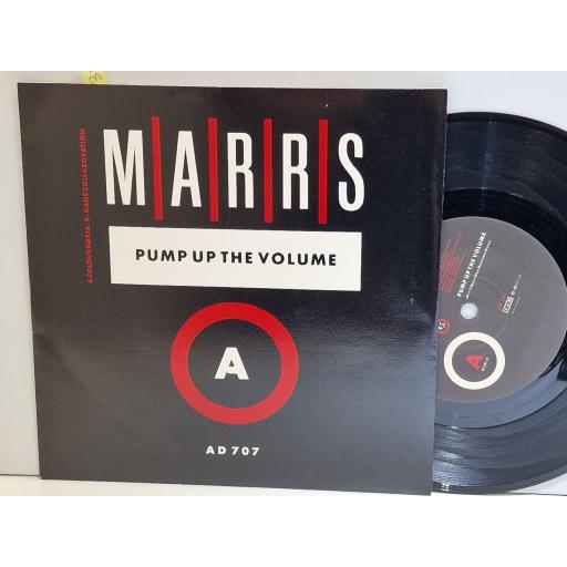 MARRS Pump up the volume 7" single. AD707