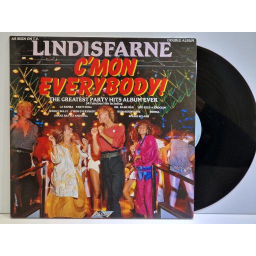 LINDISFARNE C'mon everybody! 2x12" vinyl LP. SMR738