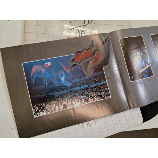 PINK FLOYD, the wall SHDW411 WITH SEE THROUGH LABEL and TOUR BROCHURE