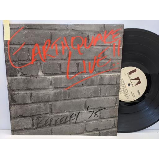 EARTH QUAKE Earthquake live!! berkely live '75, 12" vinyl LP. UAS29853