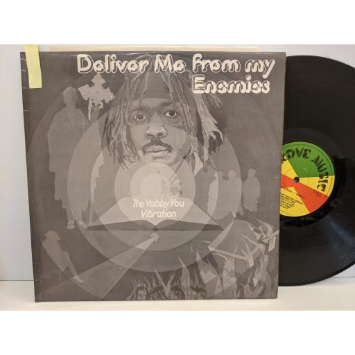 THE YABBY YOU VIBRATION Deliver me from my enemies, 12" vinyl LP. GMLP001