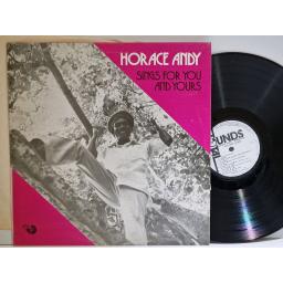 HORACE ANDY Horace Andy sings for you and yours 12" vinyl LP. TSL111
