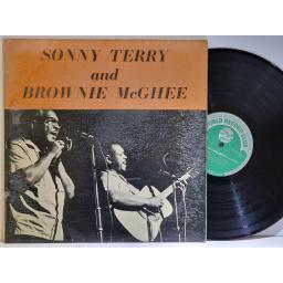 SONNY TERRY AND BROWNIE MCGHEE Sonny Terry and Brownie Mcghee 12" vinyl LP. T379