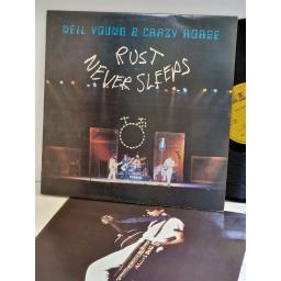 NEIL YOUNG & CRAZY HORSE Rust never sleeps 12" vinyl LP. K54105