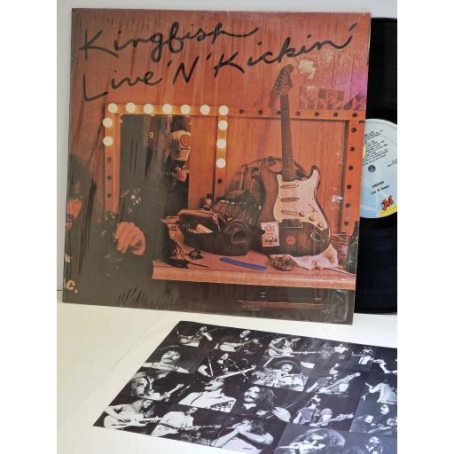 KINGFISH Live 'n' Kickin' 12" vinyl LP. JTLA732G