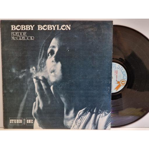 FREDDIE MCGREGOR Bobby Bobylon 12" vinyl LP.