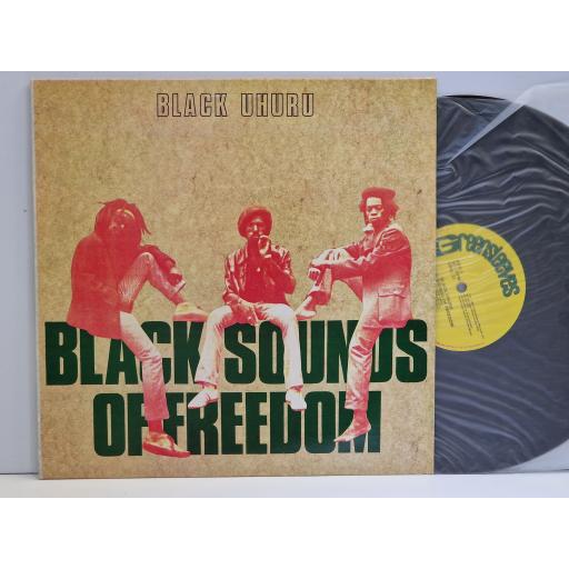 BLACK UHURU Black sounds of freedom 12" vinyl LP. GREL23