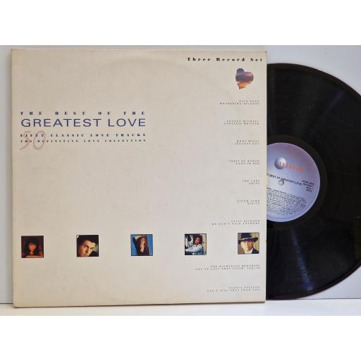 VARIOUS FT. KATE BUSH, GEORGE MICHAEL, ELTON JOHN, CLIFF RICHARD, GLORIA ESTEFANThe best of The Greatest Love 3x12" vinyl LP. STAR2443