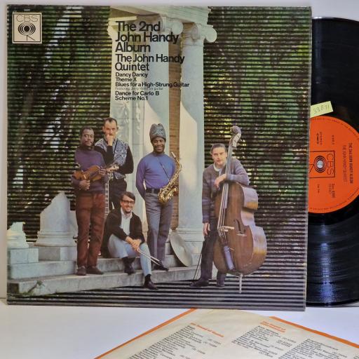 THE JOHN HANDY QUINTET The 2nd John Handy Album 12" vinyl LP. 62881