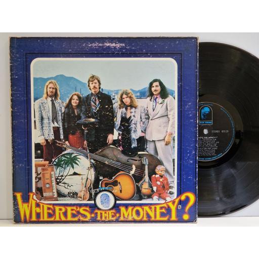 DAN HICKS AND HIS HOT LICKS Where's the money? 12" vinyl LP. BTS29