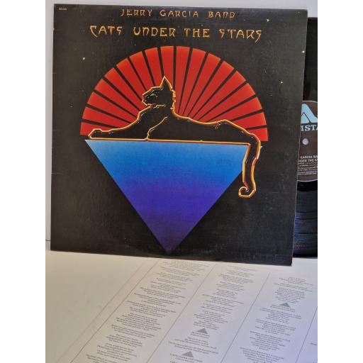 JERRY GARCIA BAND Cats under the stars 12" vinyl LP. AB4260