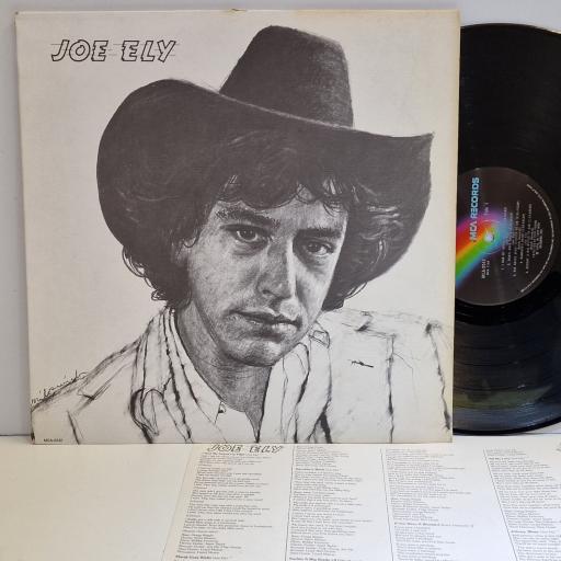 JOE ELY Joe Ely 12" vinyl LP. MCA2242