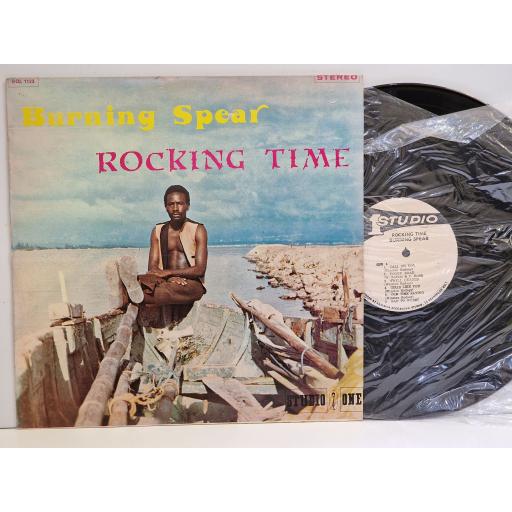 BURNING SPEAR Rocking time 12" vinyl LP. SOL1123