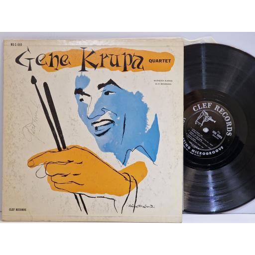 GENE KRUPA QUARTET The Gene Krupa Quartet 12" vinyl LP. MGC668