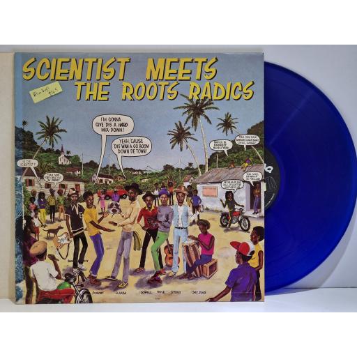 SCIENTIST MEETS THE ROOTS RADICS Scientist Meets The Roots Radics 12" coloured vinyl LP. SLP001
