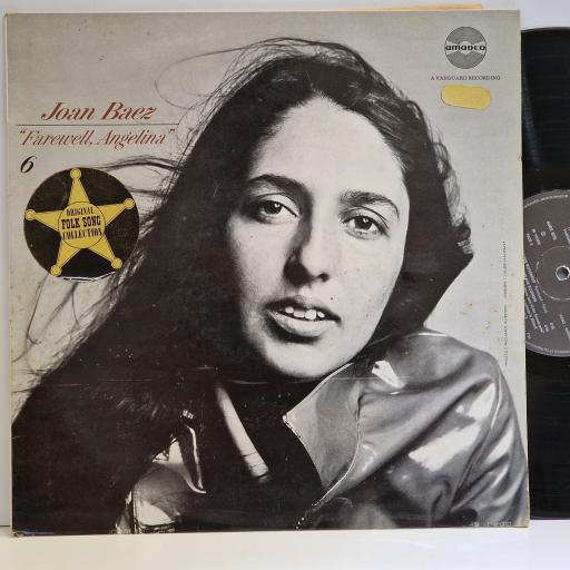 JOAN BAEZ Farewell Angelina 12" vinyl LP. AVRS9175