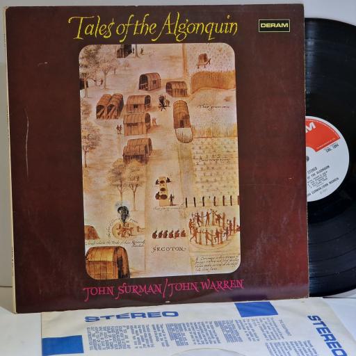 JOHN SURMAN & JOHN WARREN Tales of the Algonquin 12" vinyl LP. SML1094
