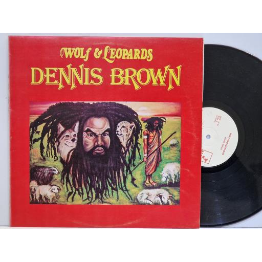 DENNIS BROWN Wolf and leopards 12" vinyl LP. MOLP01
