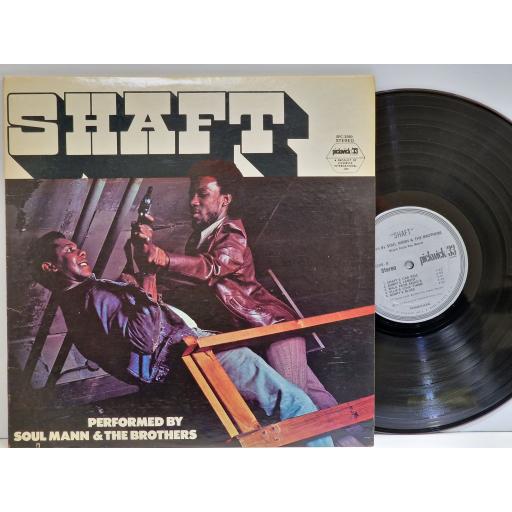 SOUL MANN & THE BROTHERS Shaft (music from the movie Shaft) 12" vinyl LP. SPC3290