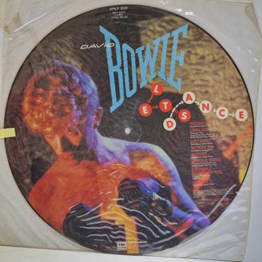 DAVID BOWIE Let's dance 12" picture disc LP. AMLP3029