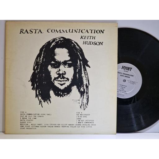 KEITH HUDSON Rasta comunication 12" vinyl LP. JT-003