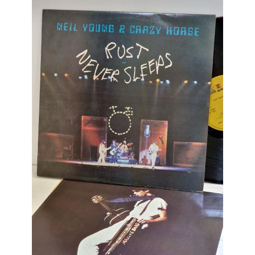 NEIL YOUNG & CRAZY HORSE Rust never sleeps 12" vinyl LP. K54105