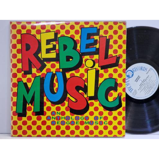 VARIOUS FT. LITTLE ROY, HORACE ANDY, GREGORY ISAACS, DENNIS BROWN Rebel Music- An Anthology of Reggae Music 2x12" vinyl LP. TRLD403