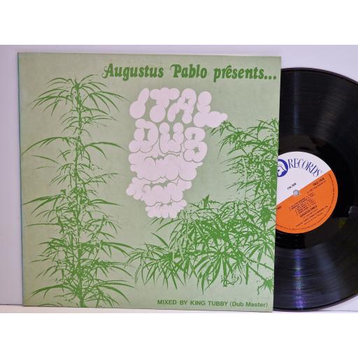 AUGUSTUS PABLO Ital Dub (mixed by King Tubby) 12" vinyl LP. TRLS115