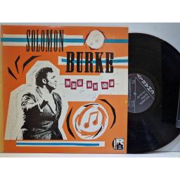 SOLOMON BURKE Cry to me 12" vinyl LP. CRB1075