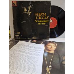 MARIA CALLAS Ses Recitals 11x12" vinyl LP special edition box set. 2C16554178/88