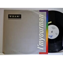 WHAM! I'm your man 12" single. TA6716